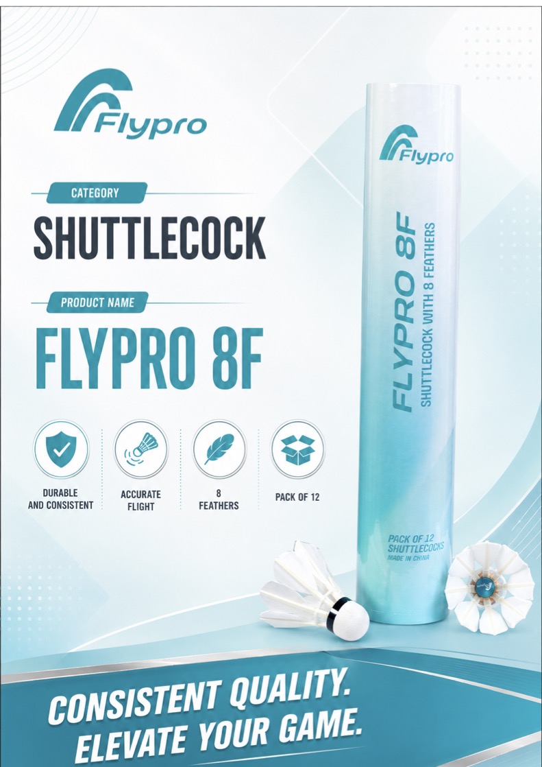 FLYPRO 8F Shuttlecock