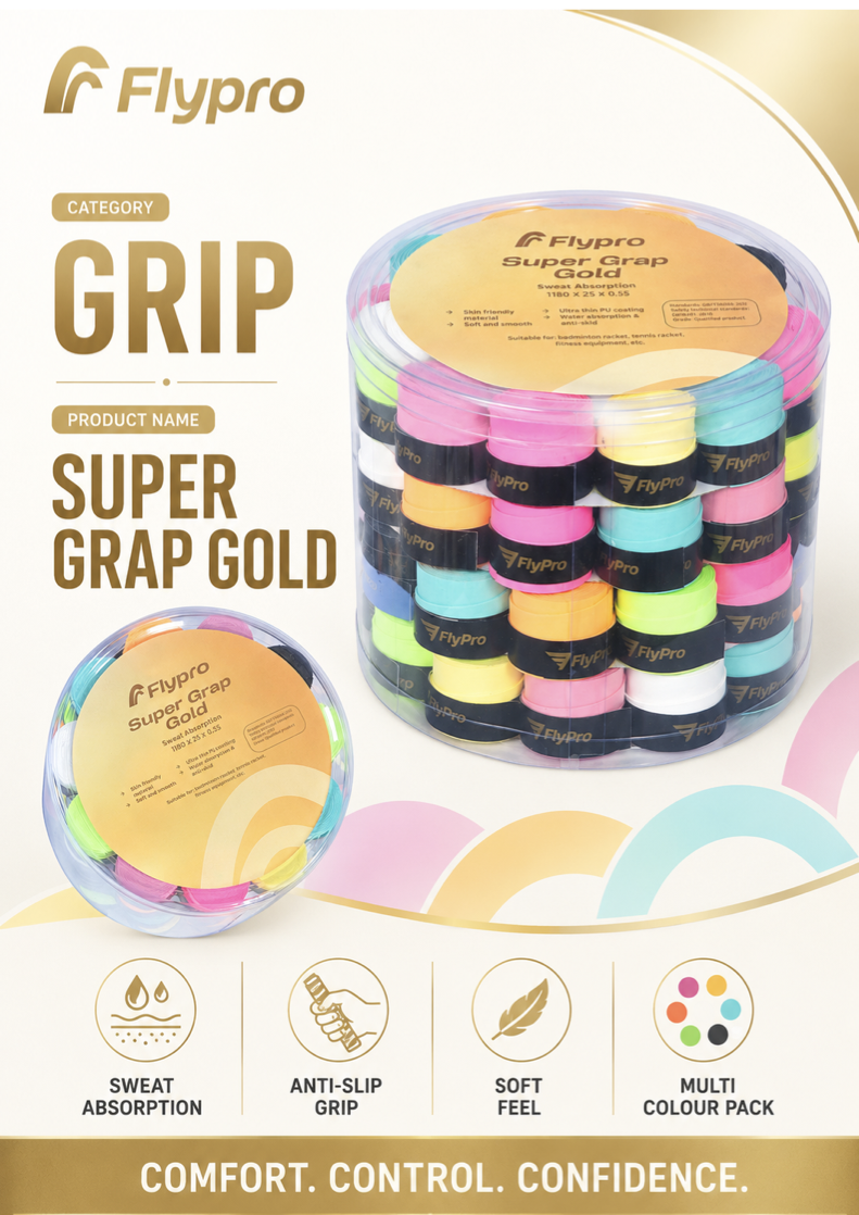 FLYPRO Super Grap Gold Series Grip