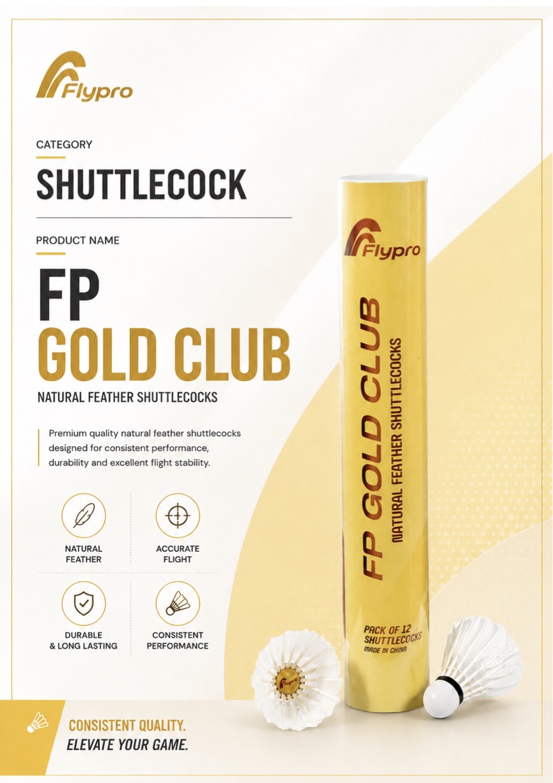 ZOLT GOLD Shuttlecock