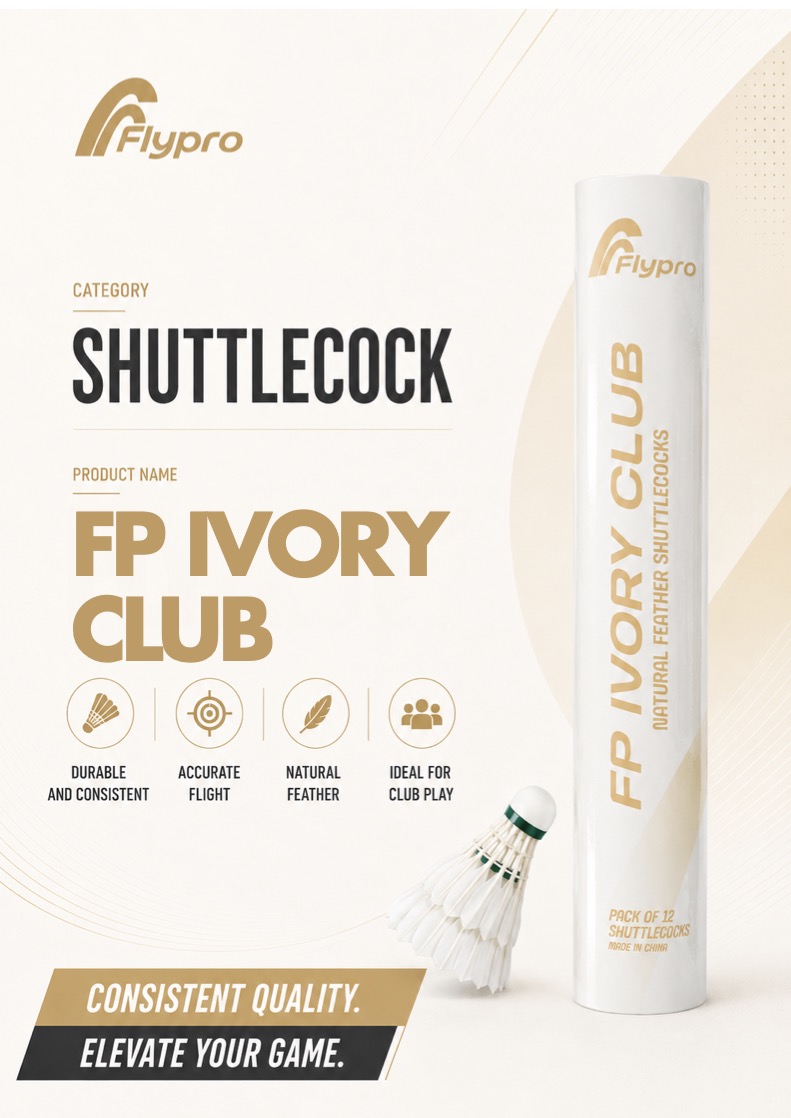 FLYPRO IVORY Shuttlecock